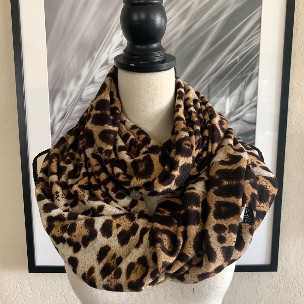 Leopard Infinity Scarf  2 Chic - Picture 9 of 9